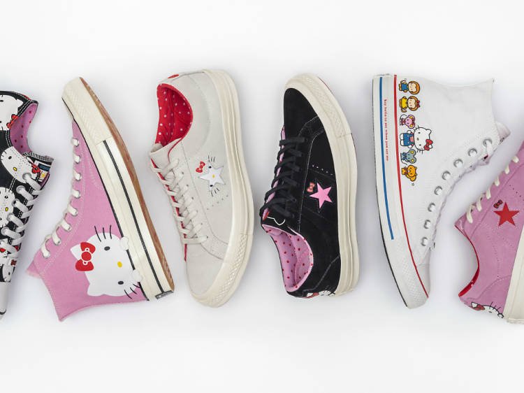 Conoce la nueva coleccion de Hello Kitty para Converse