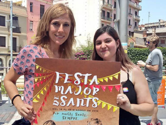 Gemma Deusedas pregonera de Sants Gemma Deusedas pregonera de Sants
