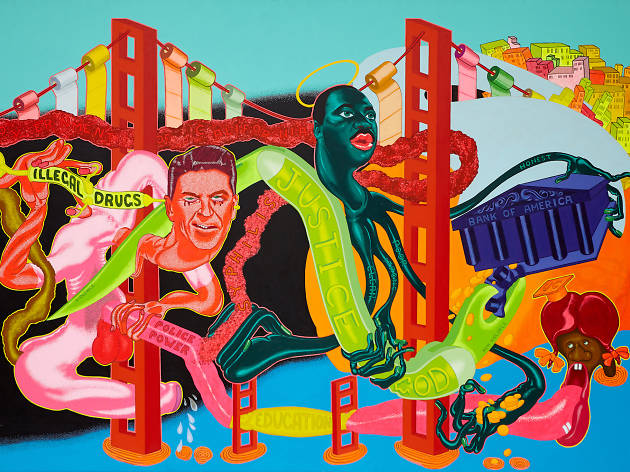 Peter Saul, Government of California, 1969 Peter Saul, Government of California, 1969