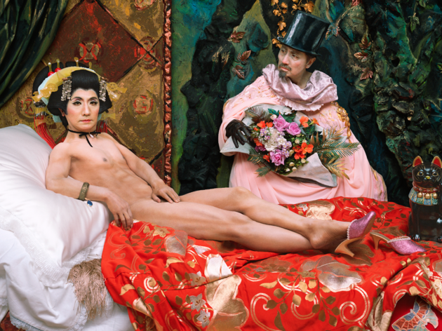 Yasumasa Morimura, Une moderne Olympia, 2018