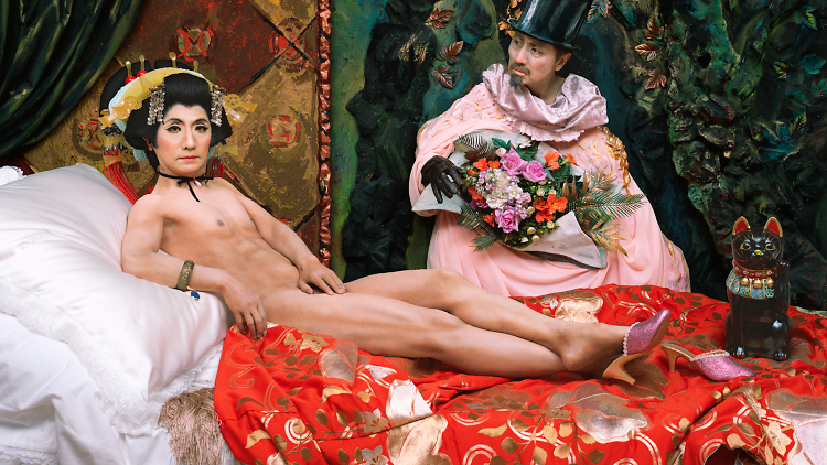 Yasumasa Morimura, Une moderne Olympia, 2018 Yasumasa Morimura, Une moderne Olympia, 2018