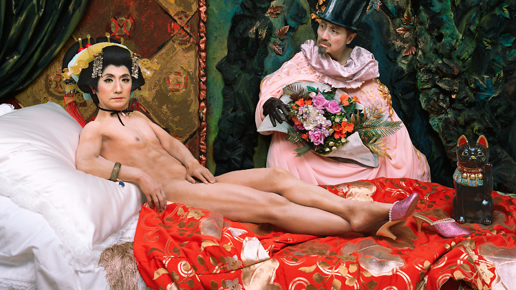 Yasumasa Morimura, Une moderne Olympia, 2018