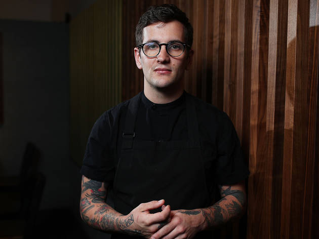 Zach Furst from Ides Portrait shot of Zach Furst from Ides restaurant