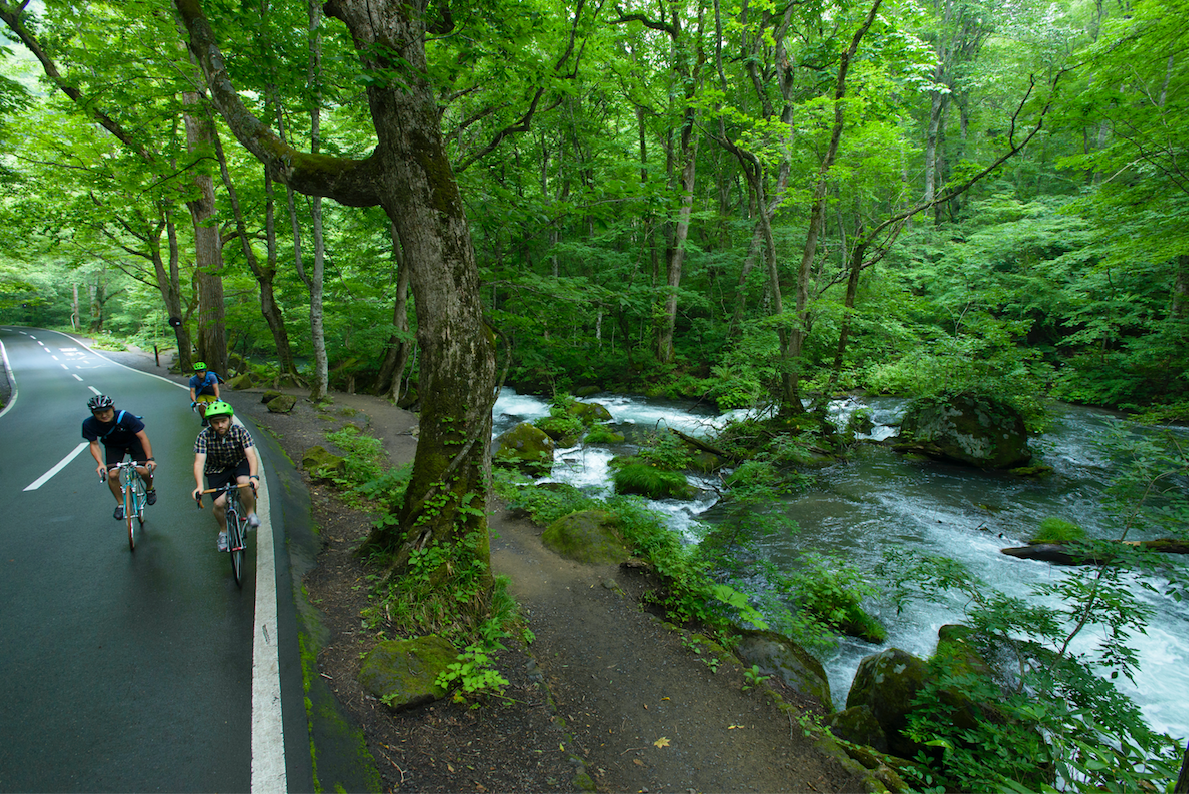 best cycling routes in Tokyo and Aomori