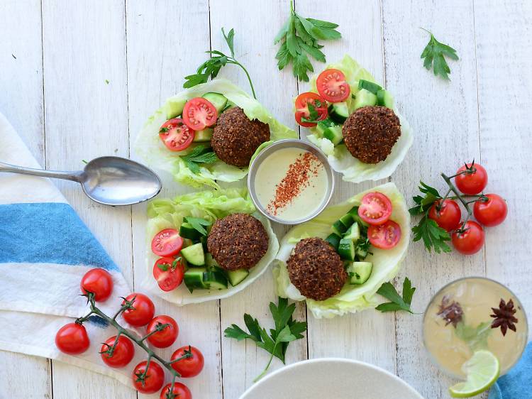 Falafels at Shuk Bondi, $6 each