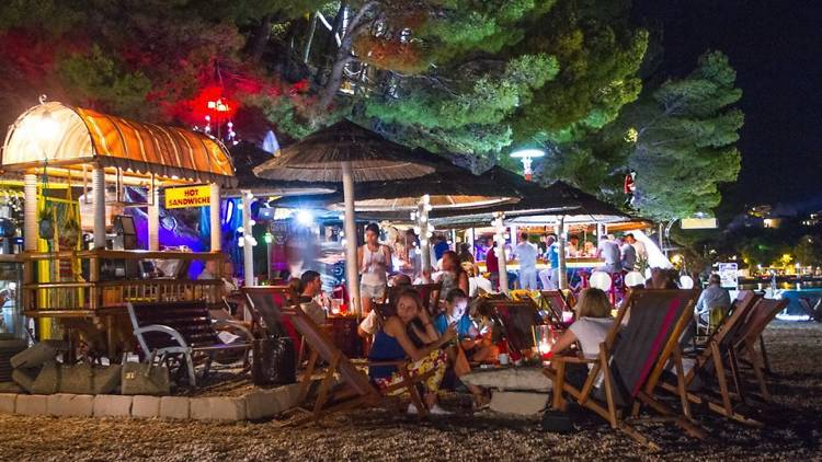 Hang out at Južnjačka Utjeha beach bar