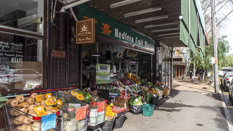 Front of Green Grocer, Vegetables