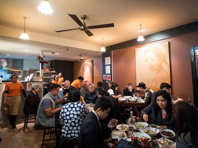 Food on table at Spice I am