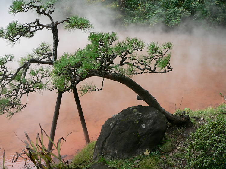 Soak your worries away in an onsen 