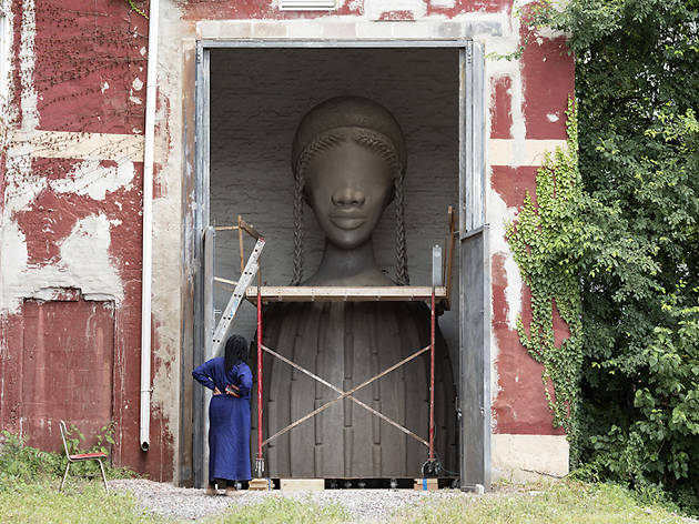 A 16-foot-tall bust of a black woman inaugurates the High Line’s exciting new public art venue A 16-foot-tall bust of a black woman inaugurates the High Line’s exciting new public art venue