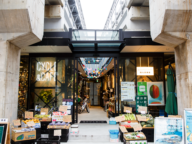 池上線五反田高架下