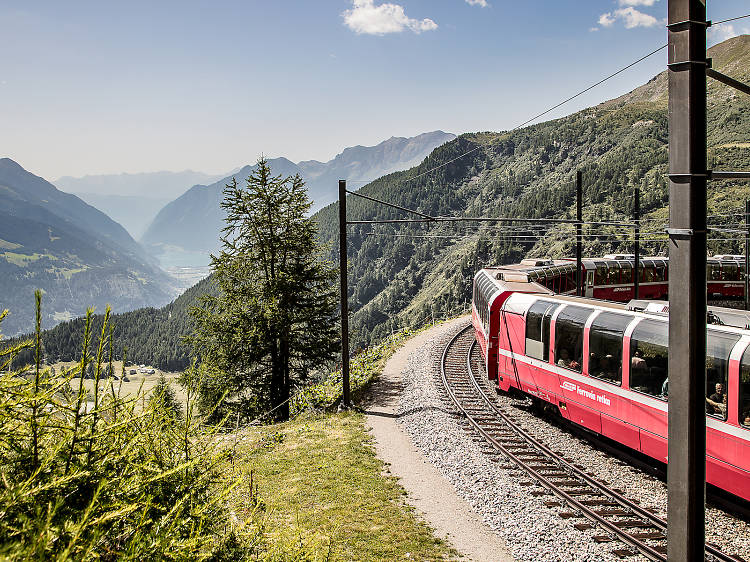 A once-in-a-lifetime trip on the Rhaetian Railways network