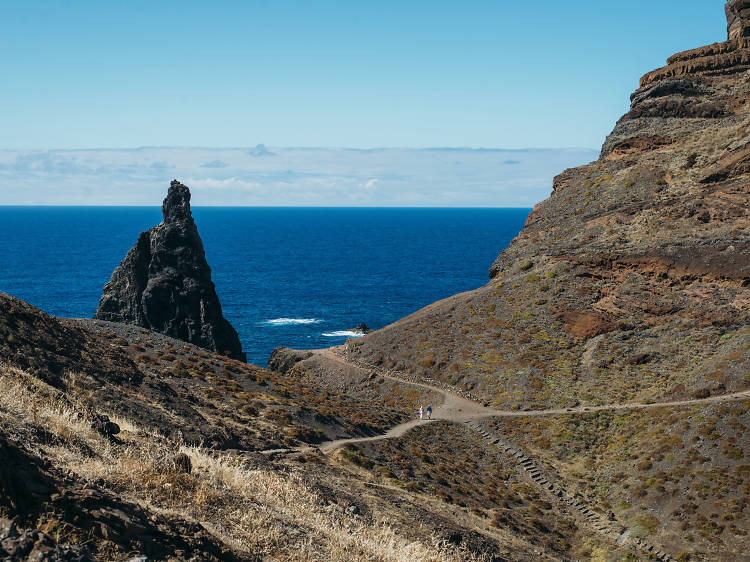 Ponta de São Lourenço: Trilho cais do Sardinha