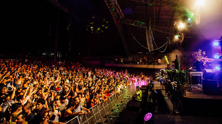 Gig at Sidney Myer Music Bowl