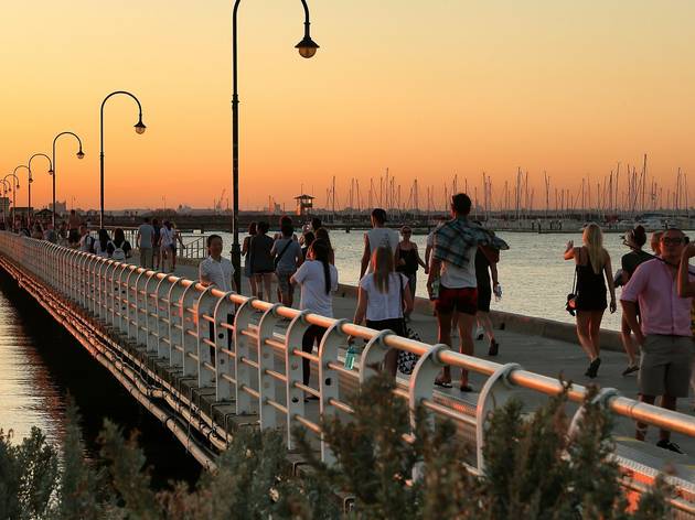 St Kilda Beach Piere St Kilda Beach Piere
