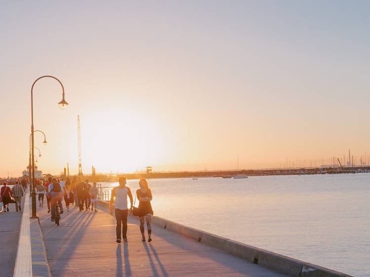 St Kilda Beach