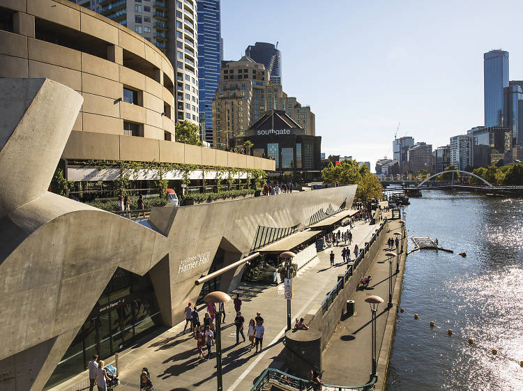 Balcony of Hamer Hall