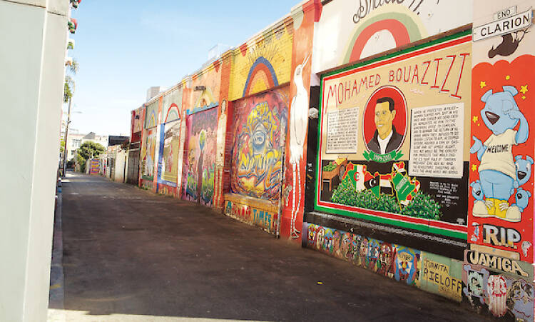 Tour the murals of the Mission