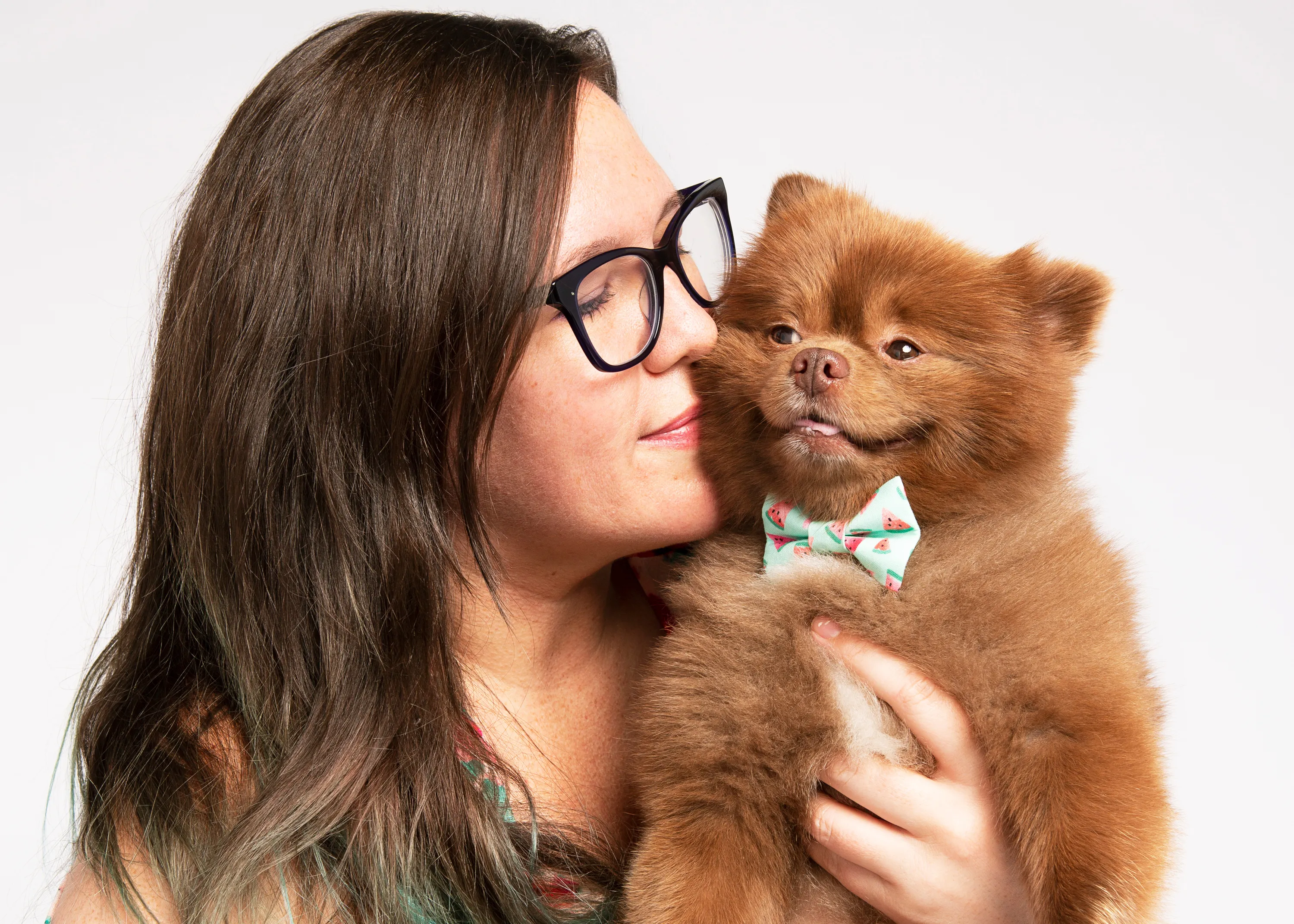 Kathy Grayson with Bertie