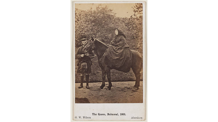 George Washington Wilson, 'Queen Victoria with John Brown', 1863, © National Portrait Gallery, London