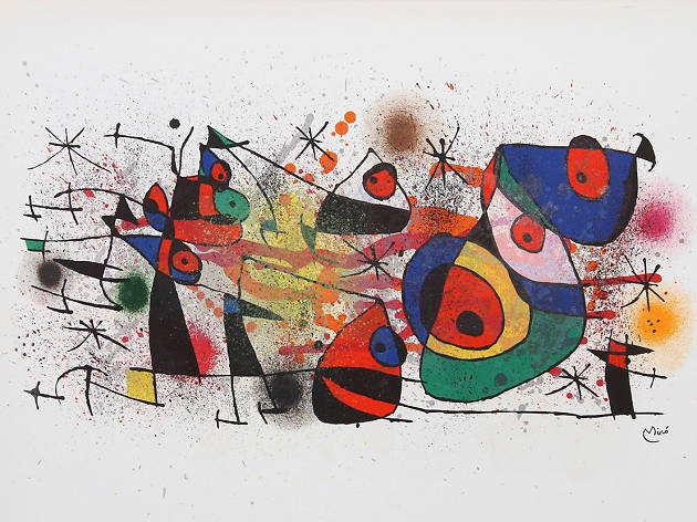 Joan Miró Litografi ve Gravür Joan Miró Litografi ve Gravür