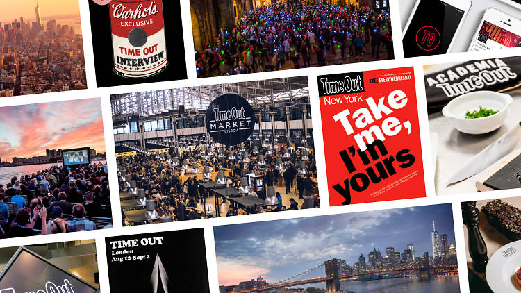 History of Time Out, the global media and entertainment brand that inspires people to make the most of the city