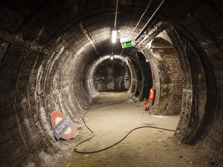 You can now take a tour around Aldwych’s disused tube station