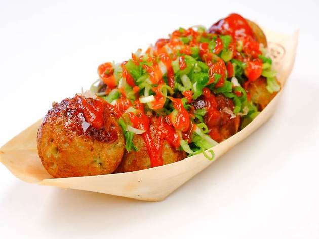 Gindaco Gindaco Takoyaki octopus balls in Gardena