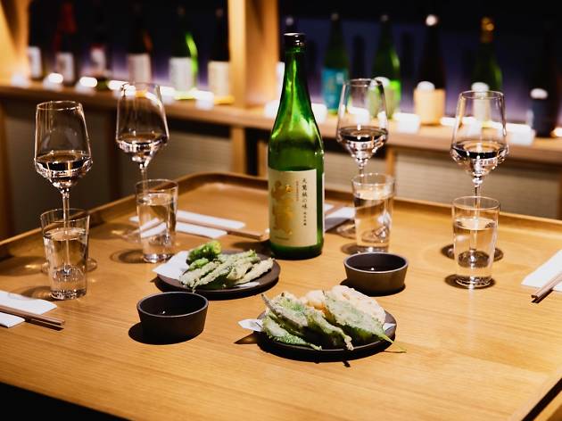 Tempura at Sake Central Tatami Tempura Tuesday