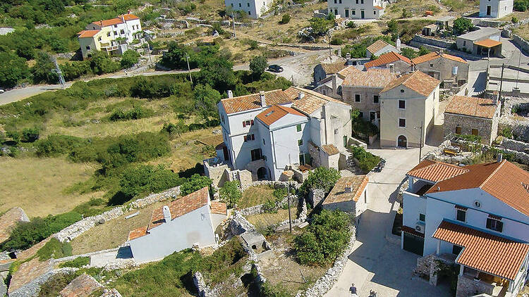 Gaze out at Istria