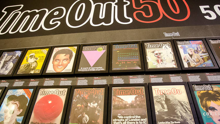 Time Out 50: 50 Years, 50 Covers exhibition