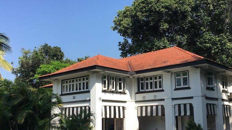 Explore Singapore's black and white bungalows