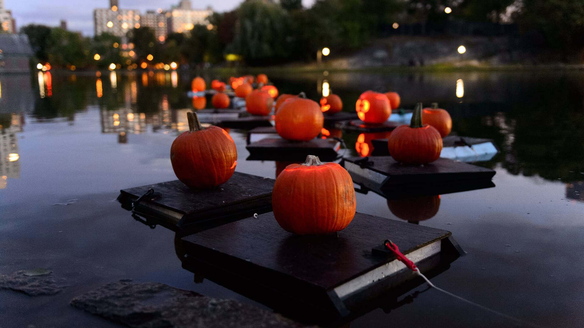 Halloween Pumpkin Flotilla Things to do in New York Kids