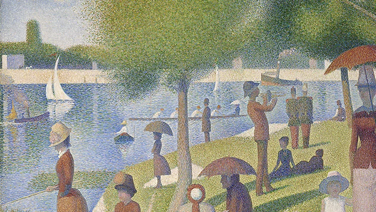 Georges Seurat, A Sunday Afternoon on the Island of La Grande Jatte, 1884–1886 Georges Seurat, A Sunday Afternoon on the Island of La Grande Jatte, 1884–1886