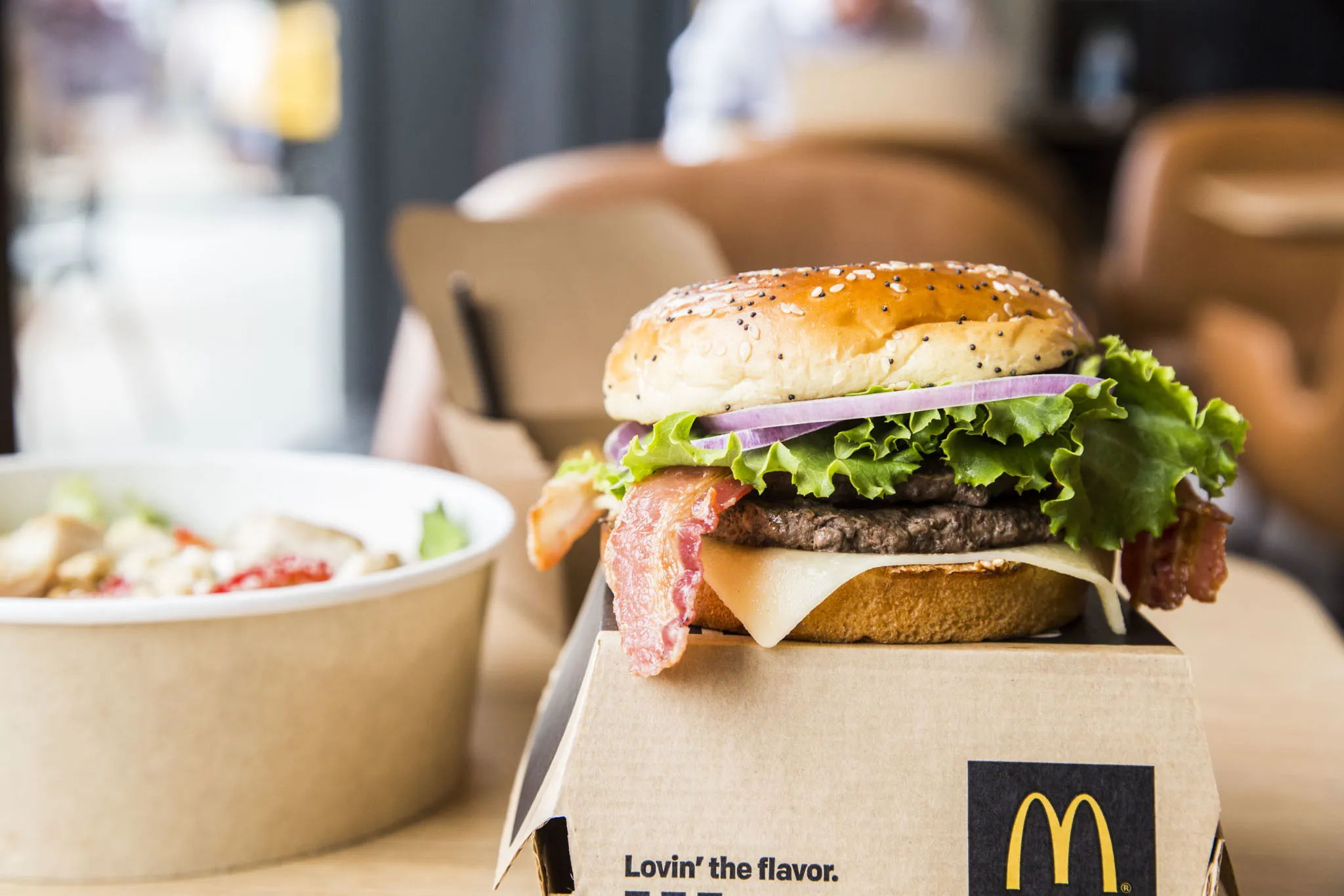McDonald's burger
