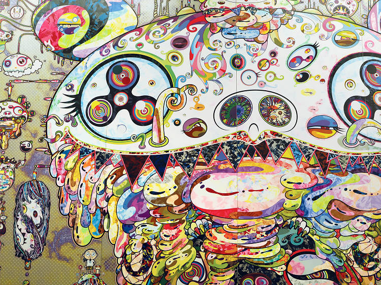 Takashi Murakami's Mr. Pointy (2011), popular culture, art of painting