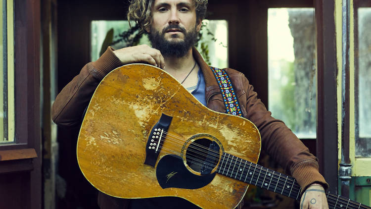 John Butler with guitar