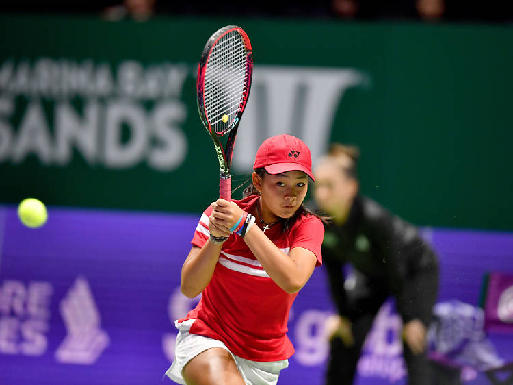 Watch WTA future stars in action 