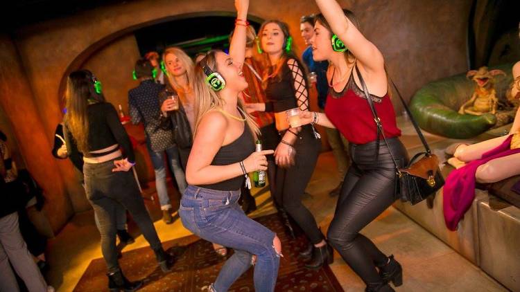 Madame Tussauds silent disco