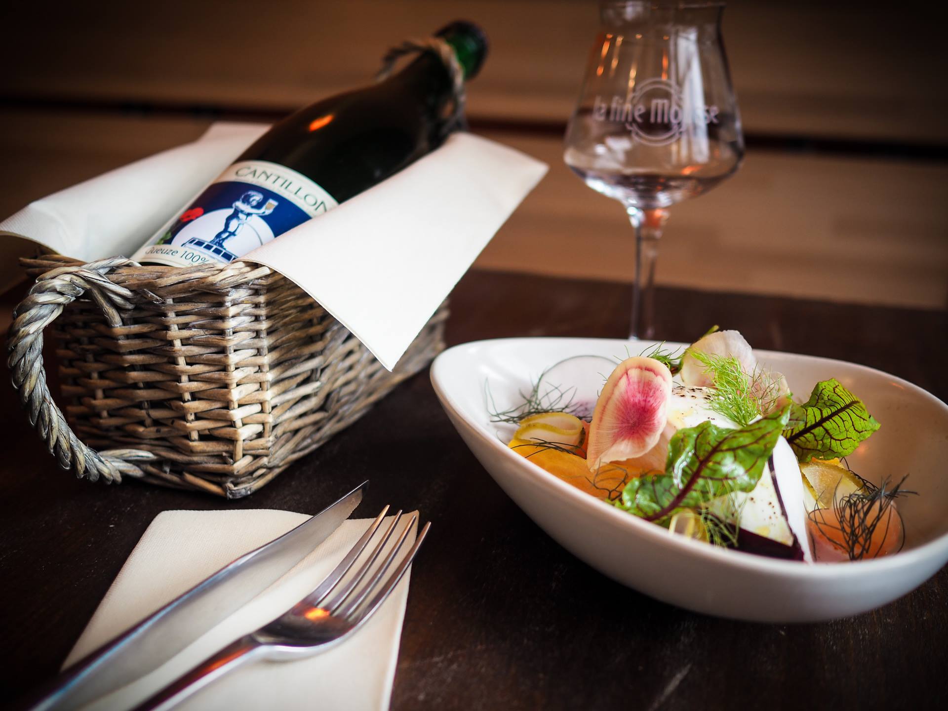 La Fine Mousse restaurant Restaurants à SaintAmbroise, Paris