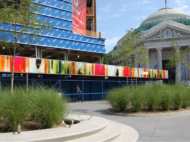 The city is looking for artists to transform ugly building scaffolding The city is looking for artists to transform ugly building scaffolding