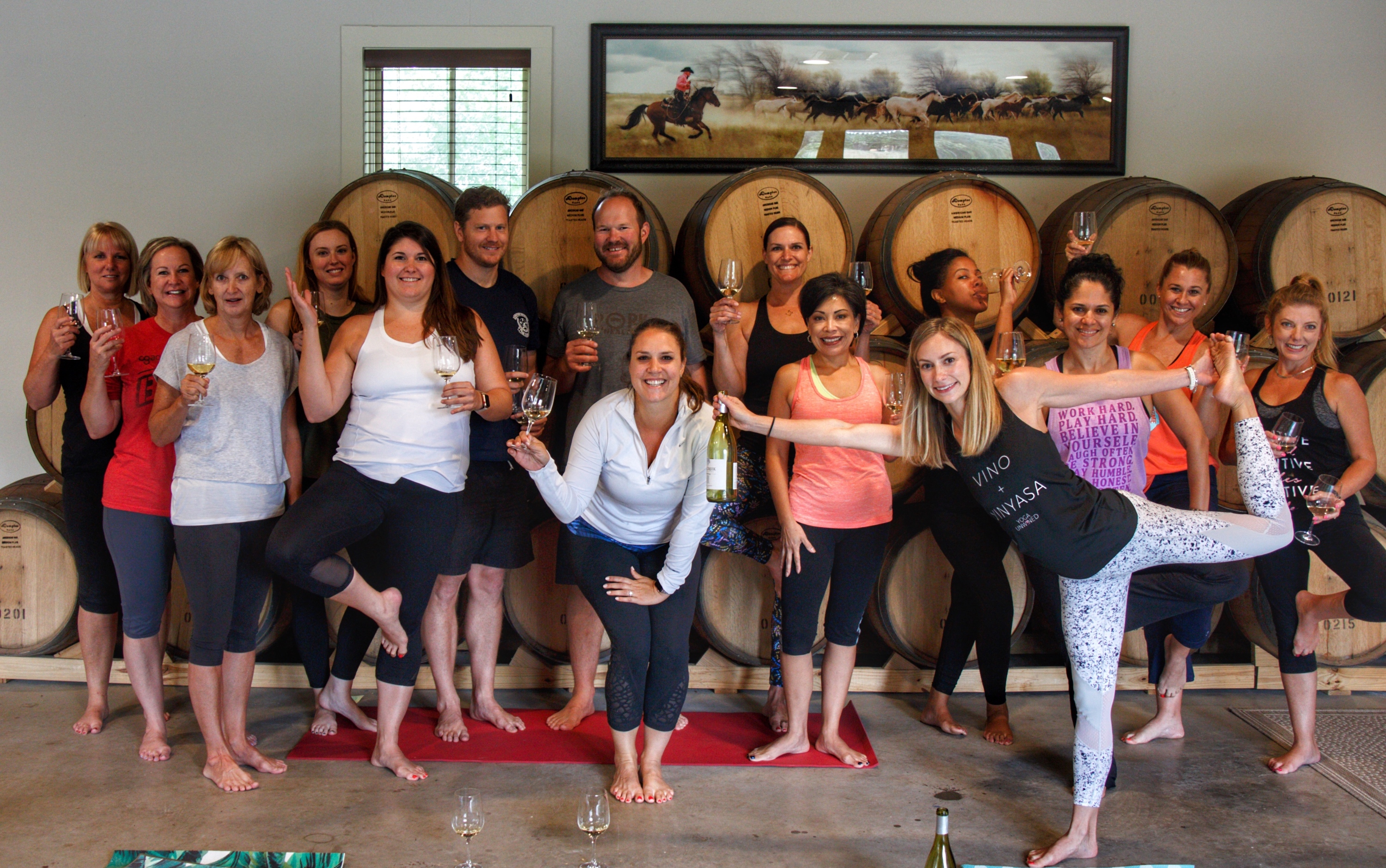 New Year's Yoga with Kristen - Linganore Wines