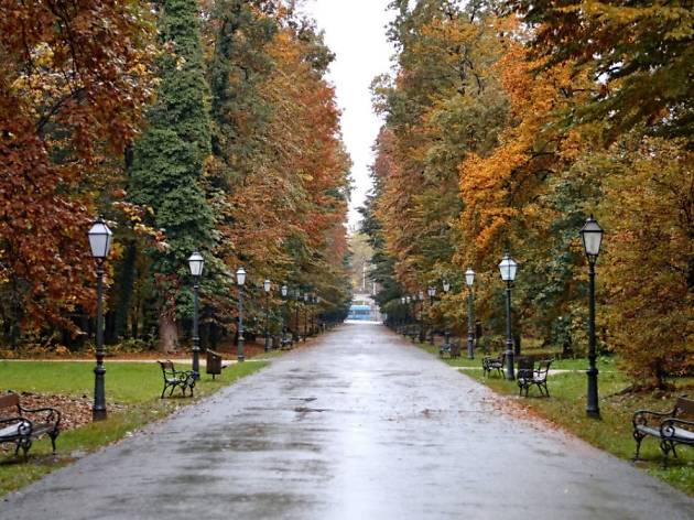 Maksimir park in autumn Maksimir park in autumn