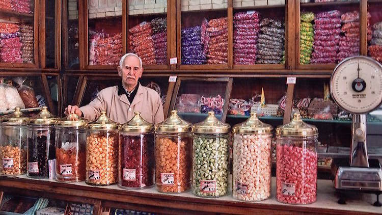Snack on classic candy at Altan Şekerleme