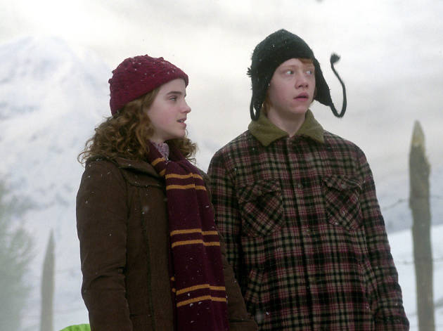 DO NOT REUSE. Ron and Hermione. Warner Bros Studio Tour campaign. DO NOT REUSE. Ron and Hermione. Warner Bros Studio Tour campaign.