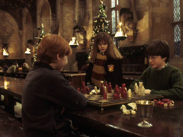 DO NOT REUSE. Wizards chess. Warner Bros Studio Tour campaign. DO NOT REUSE. Wizards chess. Warner Bros Studio Tour campaign.