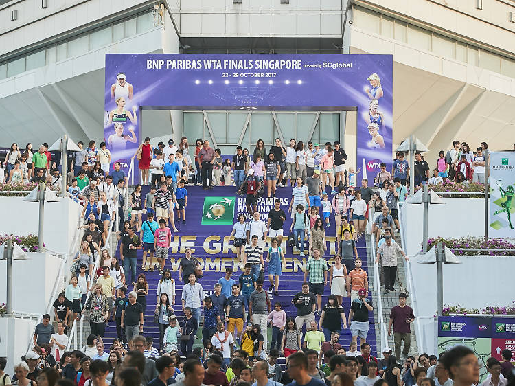 Event highlights at the WTA Finals Singapore