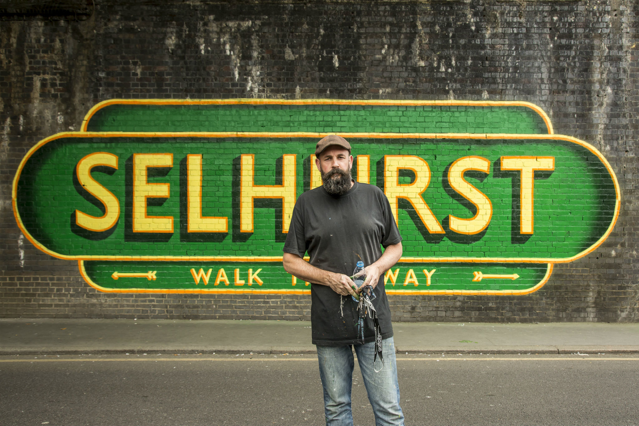 Meet the man behind south London’s awesome bridge murals