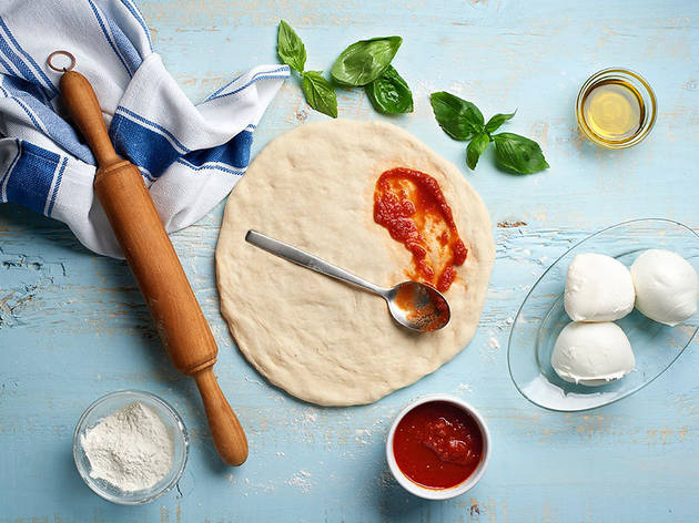 Taller de pizza i focaccia a Roc35 Taller de pizza i focaccia a Roc35
