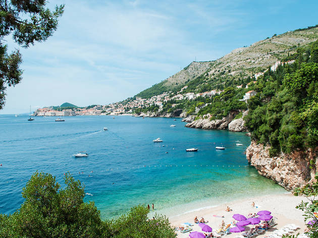 60529983 - sveti jakov (st jacob) beach, dubrovnik, croatia.